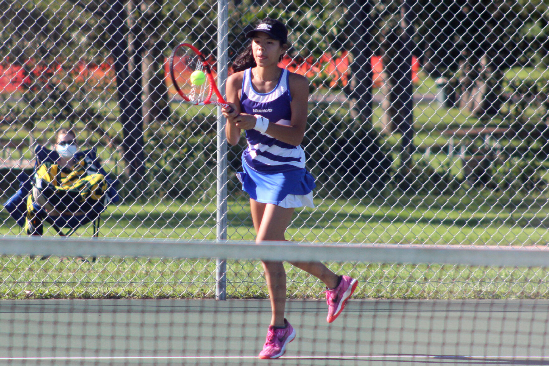 Rice Lake girls tennis at Barron 8-29-20